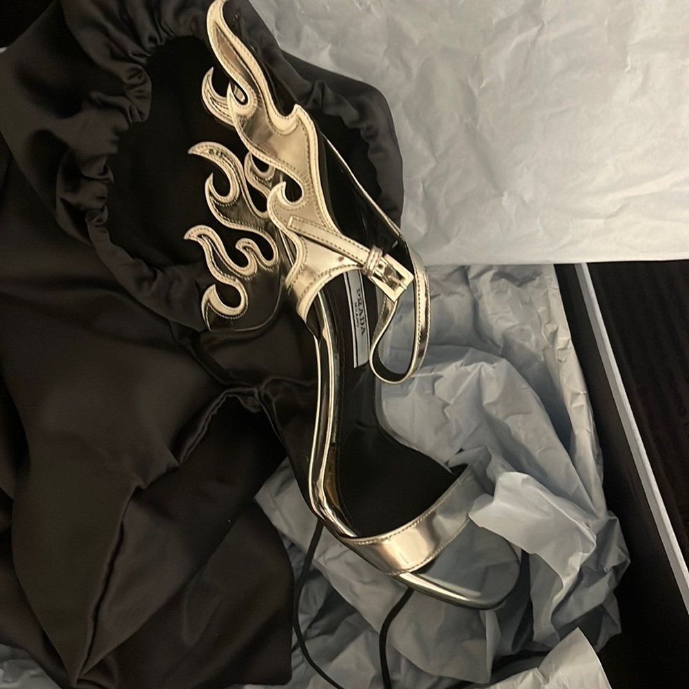 Prada Flame Heels